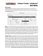 Preview for 4 page of Vericom Profile X1 User Manual