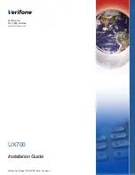 Preview for 35 page of VeriFone UX700 Installation Manual