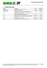 Preview for 4 page of Verlinde EUROBLOC VT Service Manual