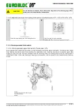 Preview for 129 page of Verlinde EUROBLOC VT Service Manual