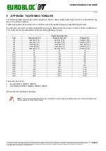 Preview for 212 page of Verlinde EUROBLOC VT Service Manual