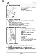 Preview for 10 page of Vermeiren V300 ACTIVE Instruction Manual