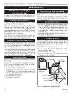 Preview for 18 page of Vermont Castings 1975CE CE Homeowner'S Installation And Operating Manual