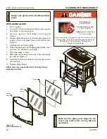 Preview for 32 page of Vermont Castings CSDV30NVEMBCSB Installation And Operating Instructions Manual