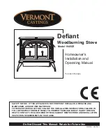 Vermont Castings Defiant 1945CE Homeowner'S Installation And Operating Manual preview