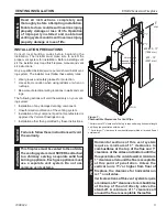 Preview for 11 page of Vermont Castings KHLDV400 Installation And Operating Instructions Manual