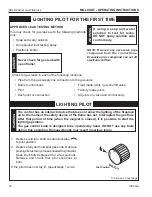 Preview for 28 page of Vermont Castings KHLDV400 Installation And Operating Instructions Manual