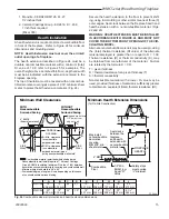 Preview for 15 page of Vermont Castings Royal Collection WMC36 Homeowner'S Installation And Operating Manual