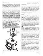 Preview for 16 page of Vermont Castings Savannah SSI30 Owner'S Manual