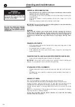 Preview for 18 page of Verona VCLFSEE 365 Series User Operating Instructions Manual