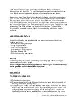 Preview for 8 page of Verona VEFSGG30 Instruction, Use And Maintenance Manual