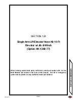 Preview for 128 page of Versalift VST-9000I-E100 Service And Installation Manual