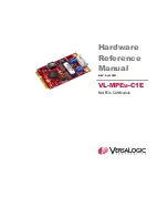 VersaLogic VL-MPEu-C1E Hardware Reference Manual preview