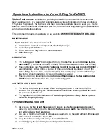 Preview for 2 page of Vertex C-Ring Tool VA0278 Operating Manual