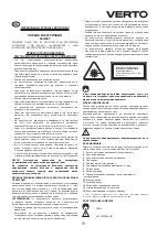 Preview for 19 page of VERTO 52G057 Instruction Manual