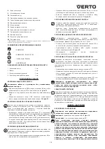 Preview for 19 page of VERTO 52G547 Instruction Manual