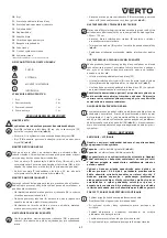 Preview for 37 page of VERTO 52G547 Instruction Manual