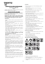 Preview for 46 page of VERTO 52G547 Instruction Manual