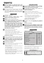 Preview for 48 page of VERTO 52G547 Instruction Manual