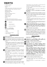 Preview for 54 page of VERTO 52G547 Instruction Manual