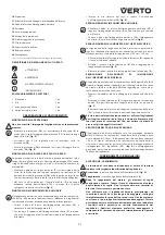 Preview for 71 page of VERTO 52G547 Instruction Manual