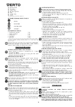 Preview for 28 page of VERTO 52G549 Instruction Manual