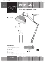 Verve Design Aura ATL321 Assembly Instructions preview