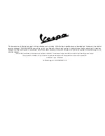 Preview for 90 page of VESPA GTS 125 Owner'S Manual