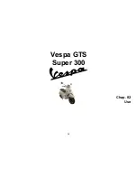 Preview for 25 page of VESPA GTS Super 300 User Manual