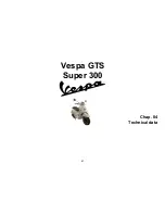 Preview for 67 page of VESPA GTS Super 300 User Manual