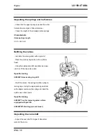 Preview for 122 page of VESPA LX 150 4T USA Workshop Manual