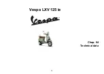 Preview for 75 page of VESPA LXV 125 ie 2013 Manual