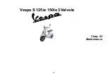 Preview for 39 page of VESPA S 125ie 3Valvole Manual