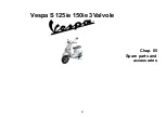 Preview for 83 page of VESPA S 125ie 3Valvole Manual