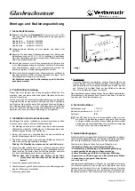 Vestamatic Quattro S50 Installation And Operating Instructions preview