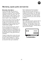 Preview for 23 page of Vestfrost AKS 157 Instructions For Use Manual