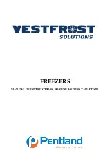 Vestfrost CFS 344 Instructions For Use And Installation preview