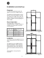 Preview for 4 page of Vestfrost SW***M Instruction Manual