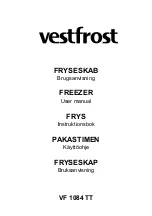 Preview for 1 page of Vestfrost VF 1084 TT User Manual