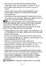 Preview for 31 page of Vestfrost VFCH 1060 User Manual