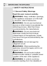 Preview for 28 page of Vestfrost VIF 10177 S NoFrost User Manual