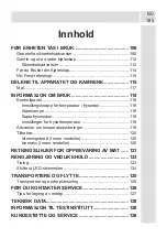 Preview for 105 page of Vestfrost VIF 10177 S NoFrost User Manual