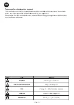 Preview for 2 page of Vestfrost VR-BS16501M0 Operation Manual