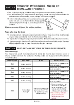 Preview for 21 page of Vestfrost VRT71700FFEX Instruction Booklet