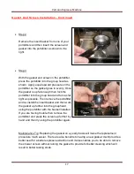 Preview for 18 page of Vetrano Espresso Machine Owner'S Manual