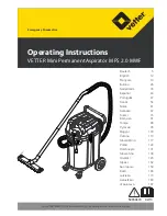 Vetter MPS 2.0 MWF Operating Instructions Manual preview