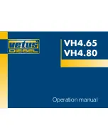 Vetus DIESEL VH4.65 Operation Manual preview