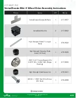 Preview for 43 page of Vex Robotics Pro VersaChassis Mini Assembly Instructions Manual