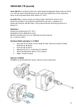 Preview for 3 page of Vexve AM CTS Mounting And Operation Instructions