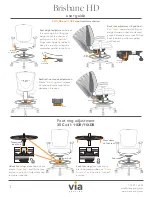 Preview for 2 page of Via Seating Brisbane HD User Manual